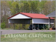 2-Car Metal Carport