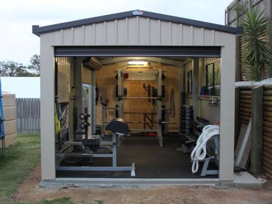 Transform Your Metal Garage Into A Perfect Home Gym And Stay Fit