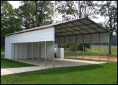 Cave Springs Arkansas Utility Carports and Combo Carports