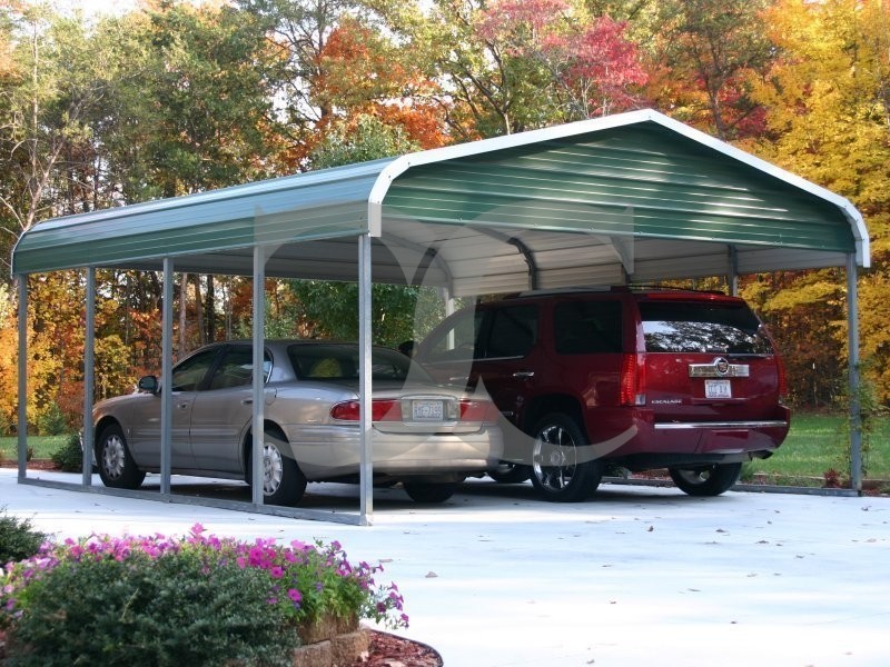 Two car portable garage best sale