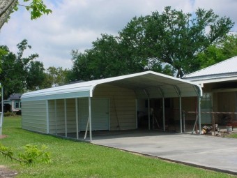 Carport | Regular Roof Roof | 20W x 31L x 6H Utility Carport