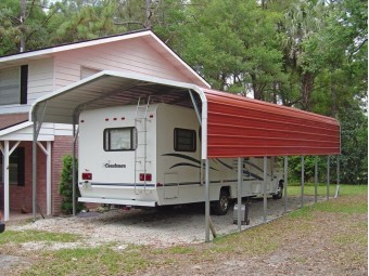 Carport | Regular Roof | 12W x 36L x 8H | RV Carport Covers