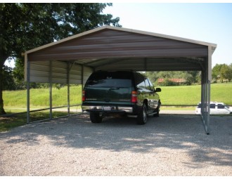 Carport | Boxed Eave Roof | 22W x 21L x 7H