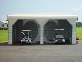 Garage | Regular Roof | 22W x 26L x 9H |  2-Car Side Entry Garage
