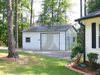 Garages & Carports: 12W x 21L Stand Alone Lean To