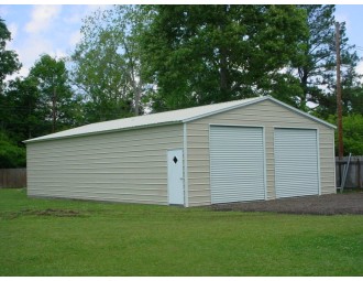 Engineered Steel Building | Vertical Roof | 30W x 41L x 10H |  All Steel