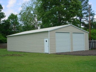 Engineered Steel Building | Vertical Roof | 30W x 41L x 10H |  All Steel